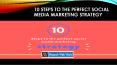 10 steps to the perfect social media marketing strategy PowerPoint PPT Presentation