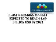 Plastic Decking Market 2021