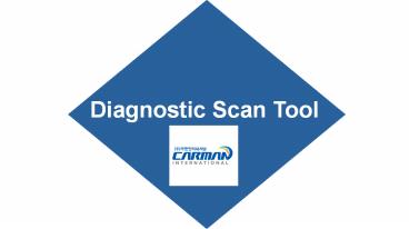 Automotive Diagnostic Scan Tool
