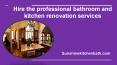 Hire the professional bathroom and kitchen renovation services PowerPoint PPT Presentation