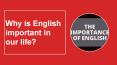 Why is English important in our life PowerPoint PPT Presentation
