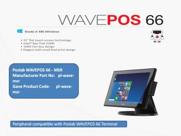 Poslab WAVEPOS 66 - MSR (1)