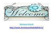 Shriram Properties Bangalore