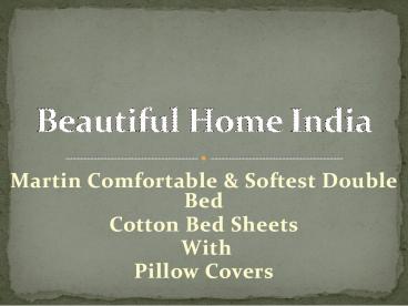 Martin double bedsheets with pillow covers (1)