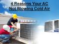 4 Reasons Your AC Not Blowing Cold Air PowerPoint PPT Presentation