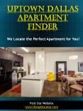 Uptown Dallas Apartment Finder PowerPoint PPT Presentation