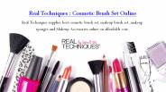 Real Techniques is manufacturing cosmetic Brush Set