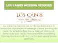 Los cabos wedding vendors PowerPoint PPT Presentation