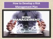 How to Develop a Risk Management Plan