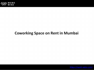 Coworking Space on Rent in Mumbai