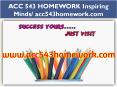 ACC 543 HOMEWORK Inspiring Minds/ acc543homework.com PowerPoint PPT Presentation