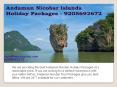 Andaman Nicobar Holiday Packages PowerPoint PPT Presentation