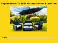 Top Reasons To Buy Rattan Garden Furniture