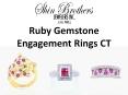 Ruby Gemstone Engagement Rings CT