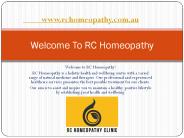 Homeopathy Natural Treatment