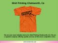 Screen Printing Service Chatsworth, CA PowerPoint PPT Presentation
