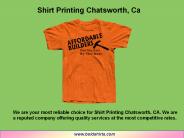 Screen Printing Service Chatsworth, CA