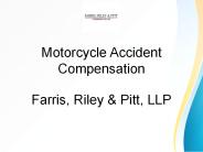 Motorcycle Accident Compensation