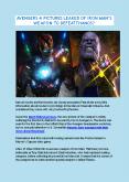 Avengers 4: Pictures Leaked Of Iron Man’s Weapon To Defeat Thanos? PowerPoint PPT Presentation