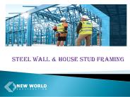 Steel wall & House stud Framing (1)