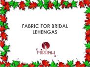 Choose Best Fabric For Wedding Lehenga