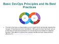 Basic DevOps Principles and Its Best Practices PowerPoint PPT Presentation