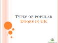 Types Of Popular Doors in UK PowerPoint PPT Presentation