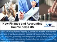 How Finance and Accounting Course helpsUS