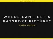 Where can I get a passport picture?