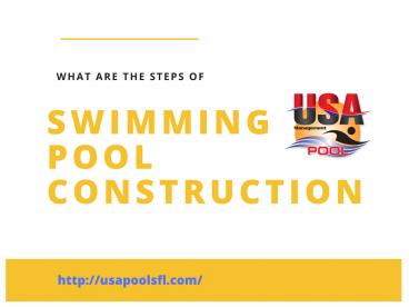 Most Common Swimming Pool Construction Mistakes