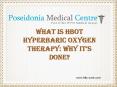 What is HBOT Hyperbaric Oxygen Therapy: Why it’s done? (1) PowerPoint PPT Presentation