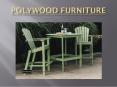 Outdoor Polywood Furniture for Sale