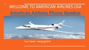 American Airlines Support Phone Number USA
