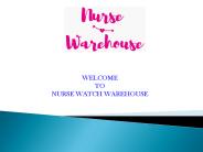 Nurse Watch Warehouse Christmas scrub tops
