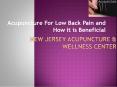 Acupuncture For Low Back Pain and How it is Beneficial PowerPoint PPT Presentation