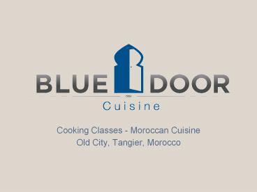 Blue Door Cuisine Presentation ENG