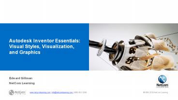 Recorded 3D Designing Webinar: Autodesk Inventor Essentials: Visual ...