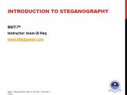 Stagenography 2