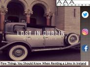 Few Things You Should Know When Renting a Limo in Ireland