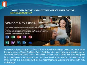 The Ultimate Office Setup Guide | office.com/setup