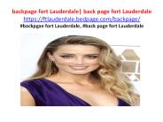 backpage fort Lauderdale| back page fort Lauderdale