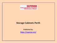 Storage Cabinets Perth