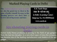 Spy Marked Playing Cards in India