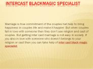 Intercast Blackmagic Specialist