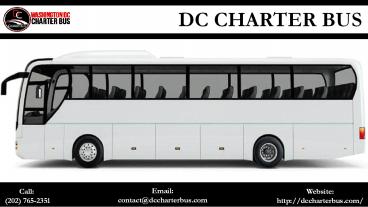 Wedding Transportation Made Simple with DC Charter Bus