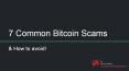 Common Bitcoin scams & How to avoid! PowerPoint PPT Presentation