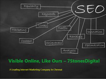 Professional SEO Services In Chennai