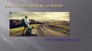Explore Your Travel experience to kochi