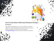 Fluper - Create Mobile App Development Strategy