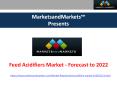 Feed Acidifiers Market - Forecast to 2022 PowerPoint PPT Presentation